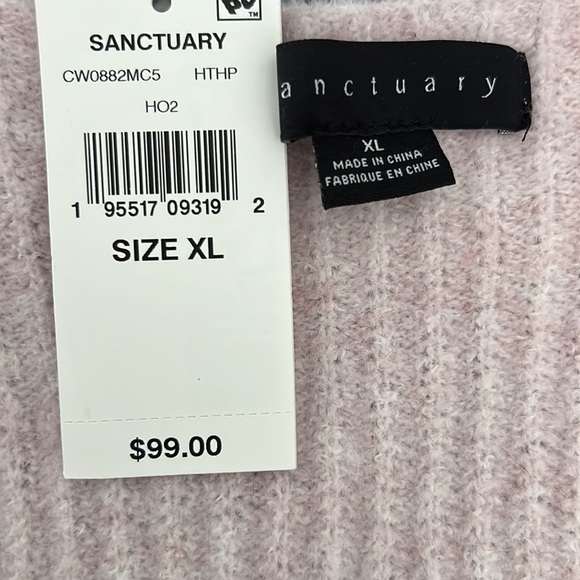 NWT Sanctuary Womens Wrap Sweater - Picture 5 of 5